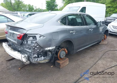 2019 Infiniti Q70L 3.7X Luxe from USA, damaged, VIN JN1BY1PR7KM725315